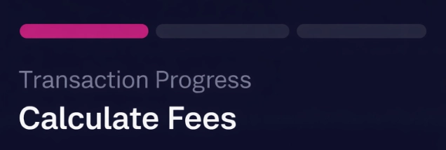 evr software transaction progress